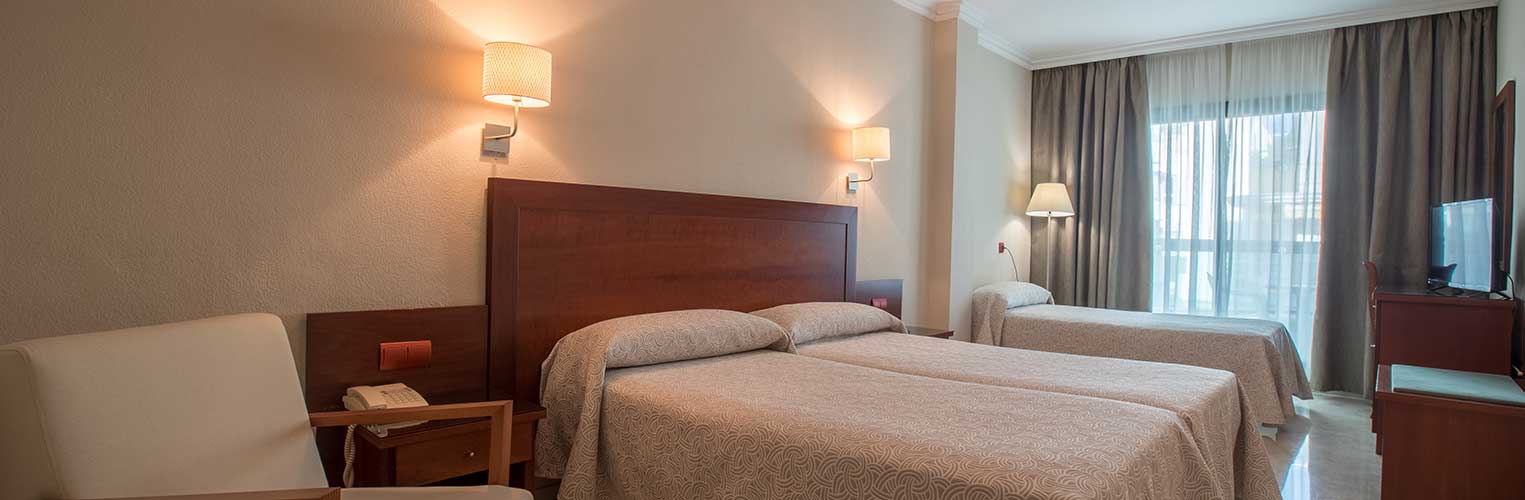 hotel torremar habitacion triple