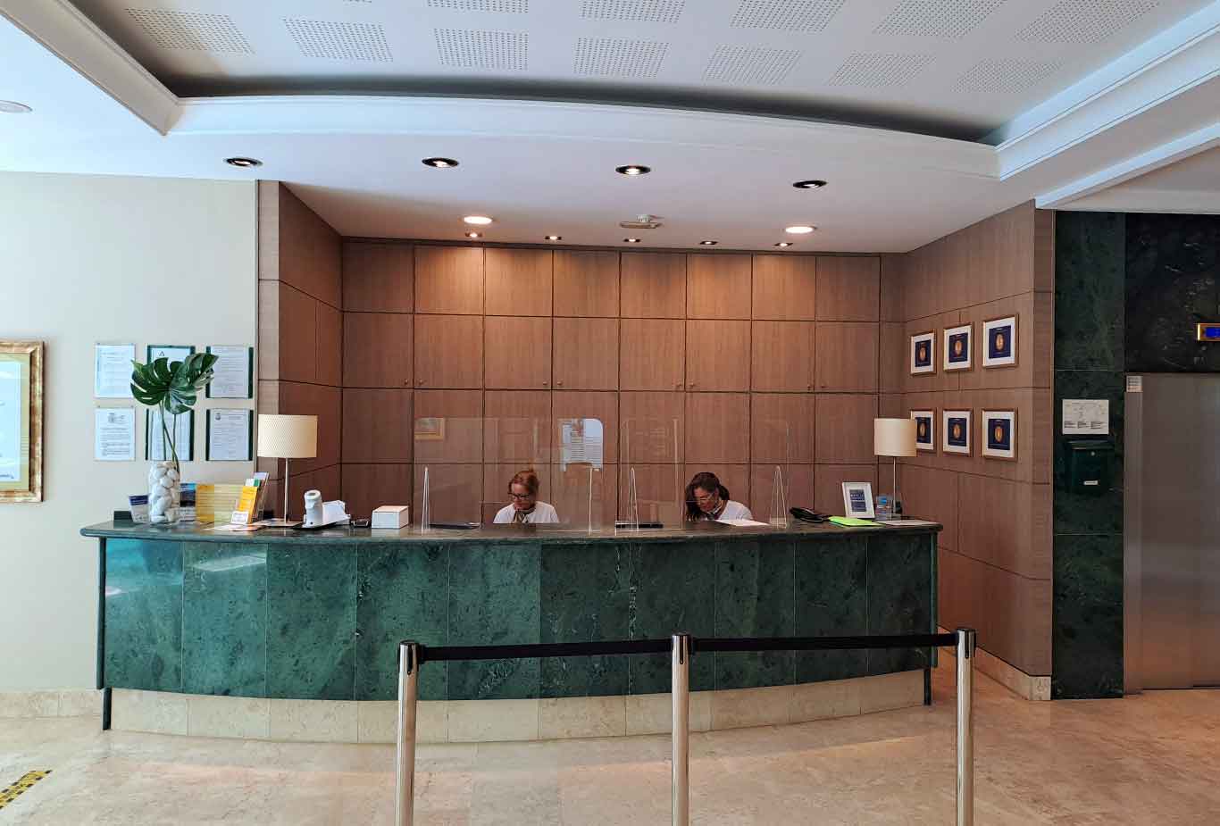 reception hotel torremar malaga reception hotel torremar malaga